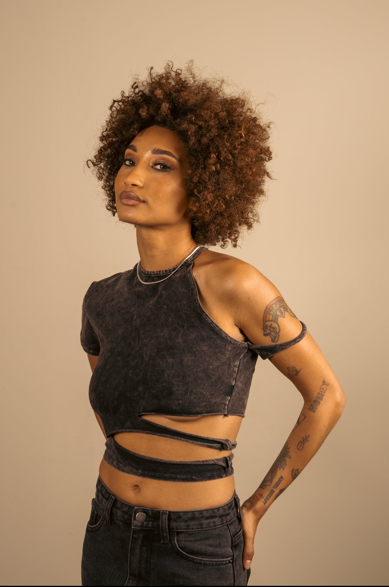 Smoke Cutout T-Shirt