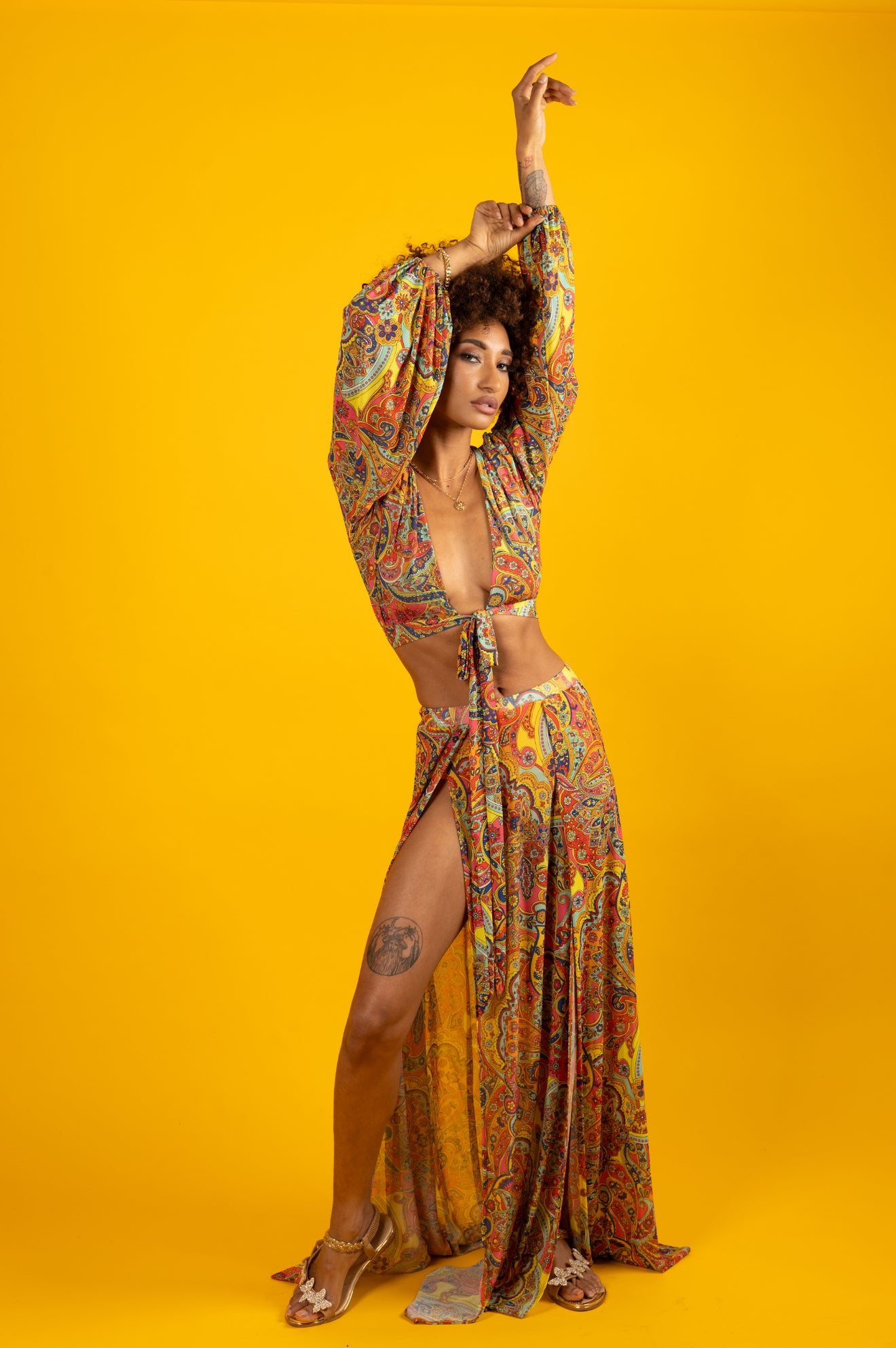 Chella 2pc Maxi Skirt Set