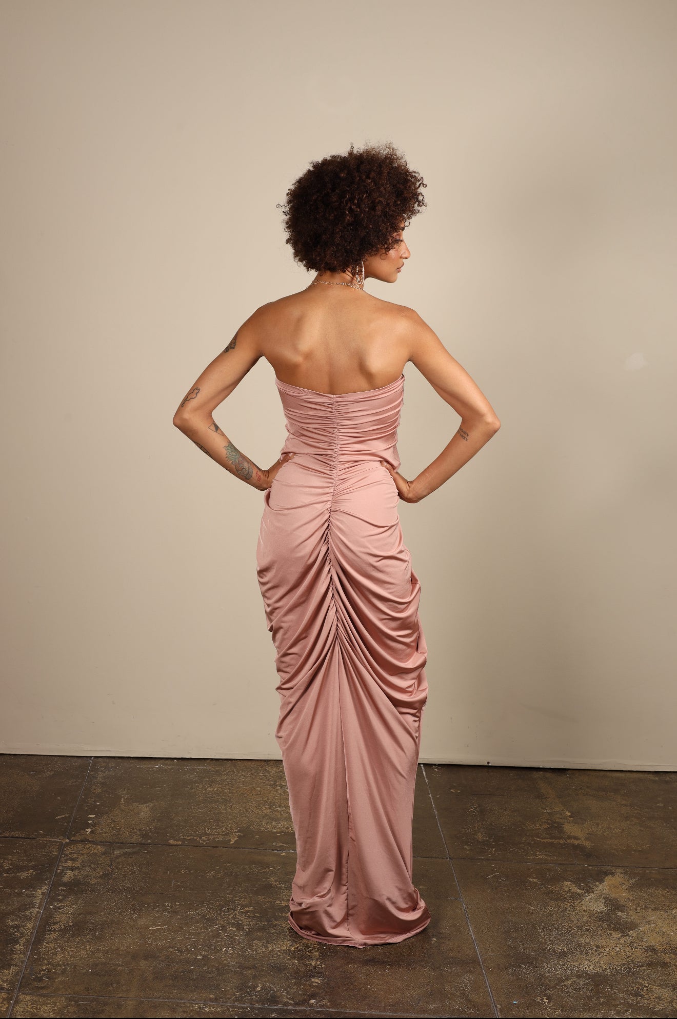 Rosé Maxi Dress